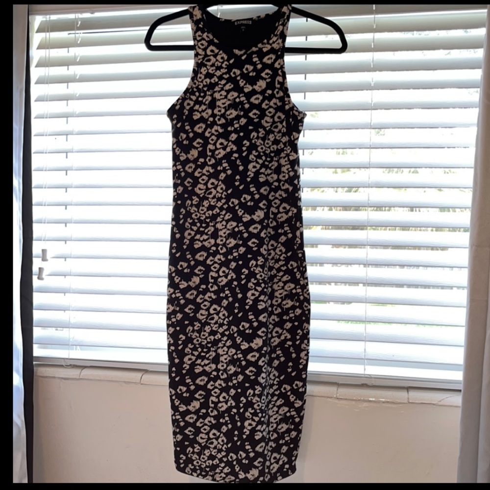 Express body con tank top Dress size small